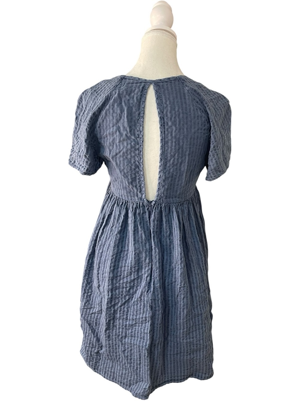 Urban Outfitters Saturday Morning Frock Dress Blue - Picture 6 of 14